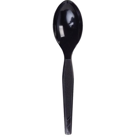 Dixie Teaspoon, Black Hvy/Med Wt 1000PK DXETM517